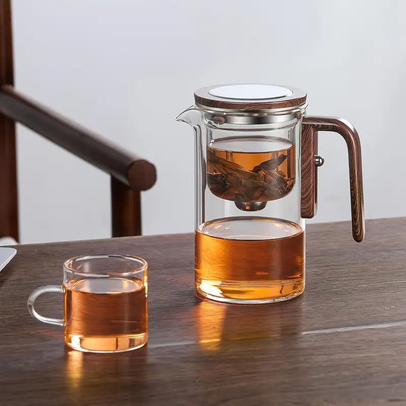 Théière Enchanti 600/800 ml – Verre Borosilicaté & Infuseur Magnétique