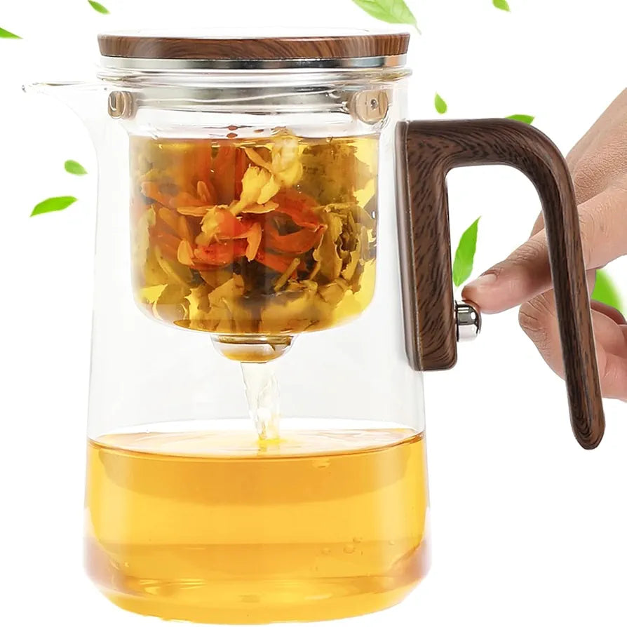 Théière Enchanti 600/800 ml – Verre Borosilicaté & Infuseur Magnétique