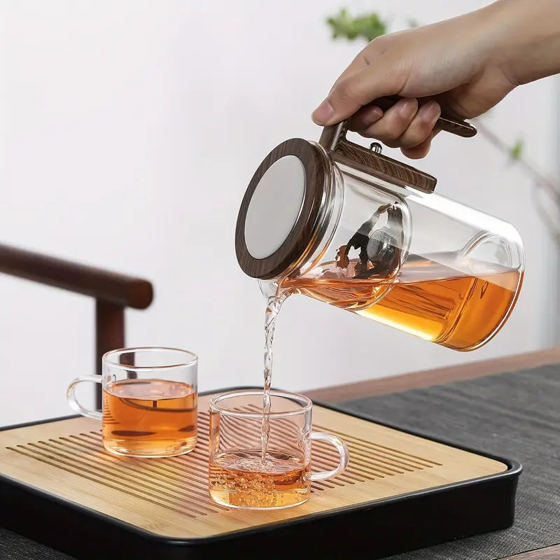 Théière Enchanti 600/800 ml – Verre Borosilicaté & Infuseur Magnétique